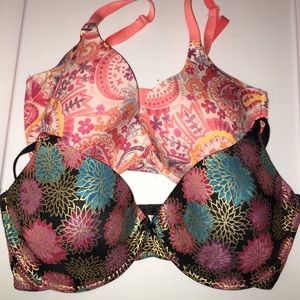 Floral bras 36DD GILLIAN & O’Malley
